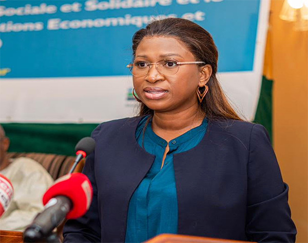 Ziguinchor Victorine Ndeye Ministre De La Microfinance Nous