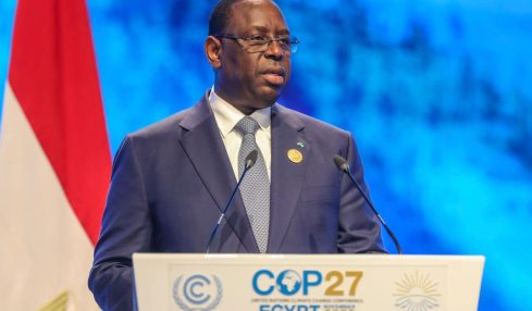 Macky Sall à la COp 27 (Sharm El Sheikh, Egypte)